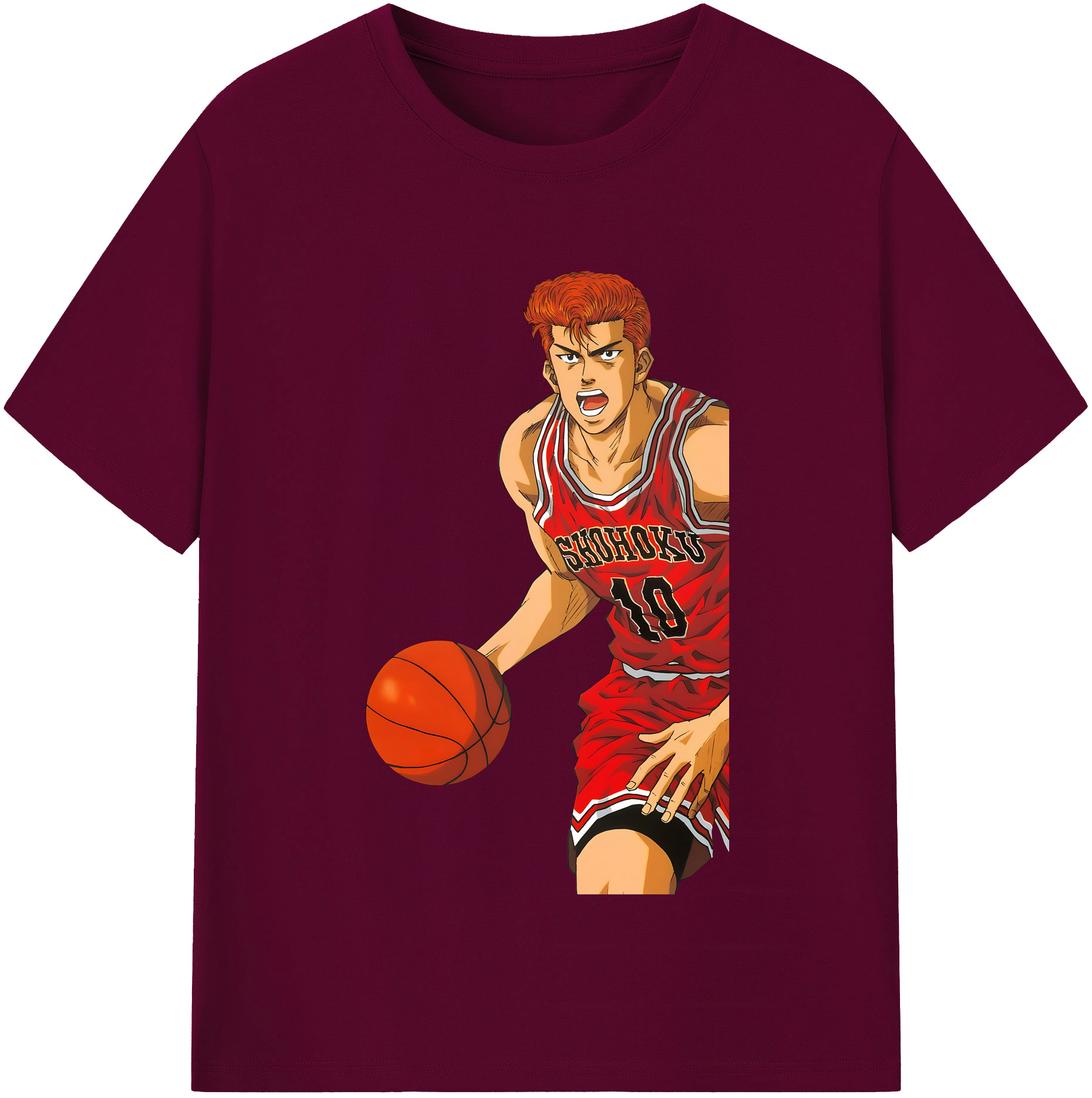 （画像用） SLAM DUNK／スラムダンク レディースカジュアルプリントTシャツ（綿100％）